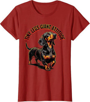 Dachshund Tiny Legs Giant Attitude Design