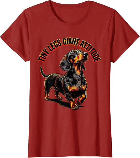 Dachshund Tiny Legs Giant Attitude Design