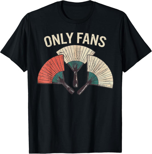 Funny Only Fans Vintage Fan Humor Retro Graphic