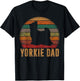Retro Yorkshire Terrier Dad Dog Owner Pet Yorkie Father
