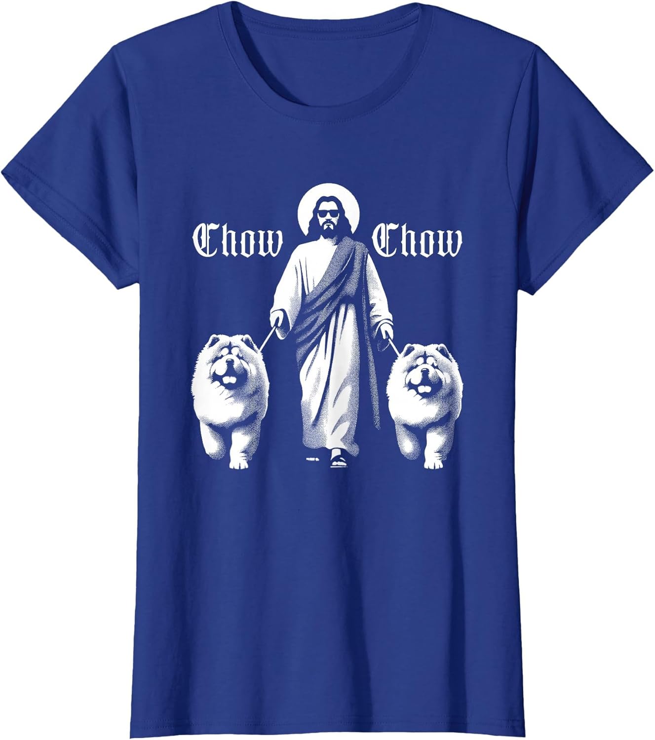Jesus Chow Chow Dogs - Funny Christian Religious Dog Lover