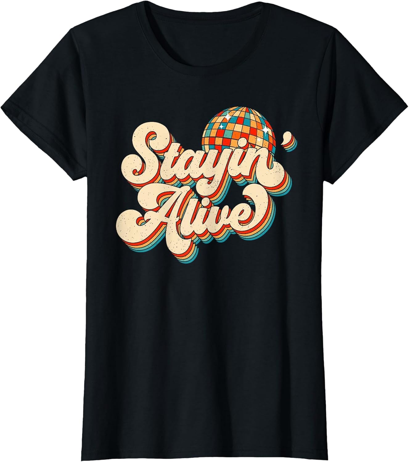 Stayin' Alive Bridesmaid Bride 80s Disco Bachelorette Party
