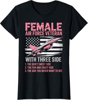 Female Air Force American Patriotic Fighter Pilot Veteran
