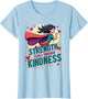 Girl Superhero Strength Flows Through Kindness