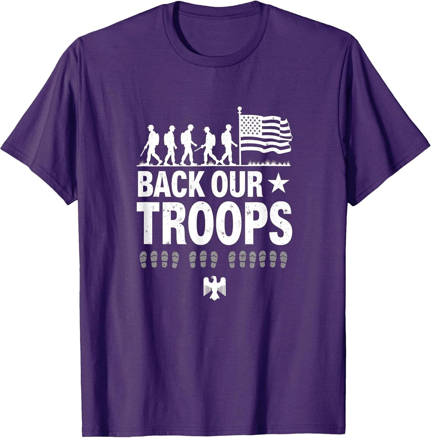 Red Friday Military Support: Back Our Troops Patriotic