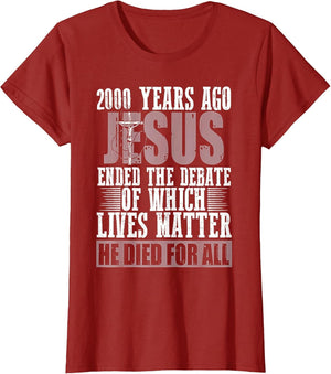 2000 Years Ago Jesus Ended The Debate of Which Lives Matter
