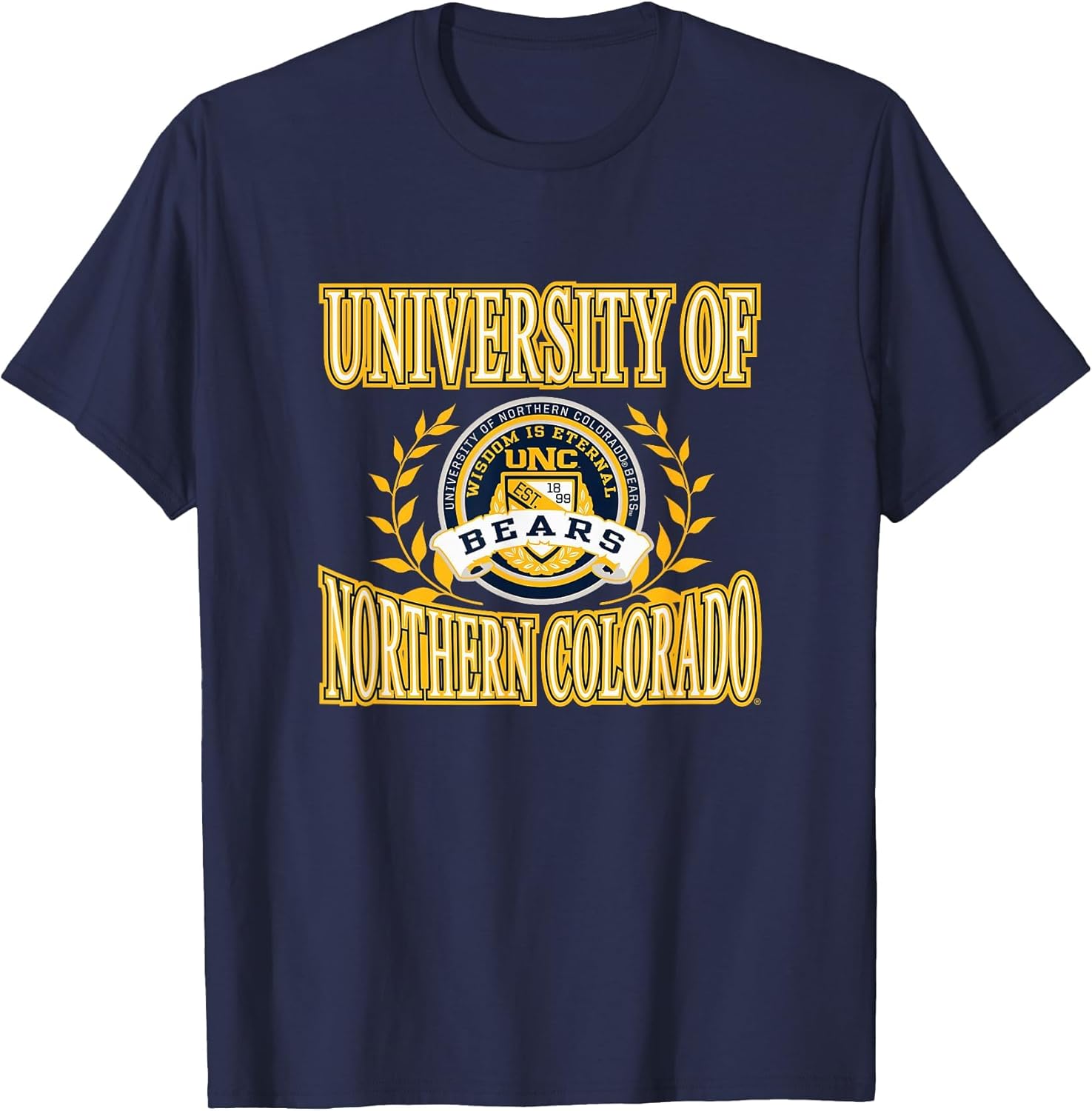 Northern Colorado Bears Laurels Navy Officially Licensed