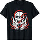 Fire Skeleton Halloween Costume Scary Goth Gothic Skull