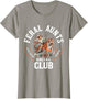 Feral Aunts Social Club Western Cowgirl Riding Tiger Retro