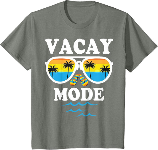Vacay Mode Shirt for Summer Cruise Holiday Vacation Getaway