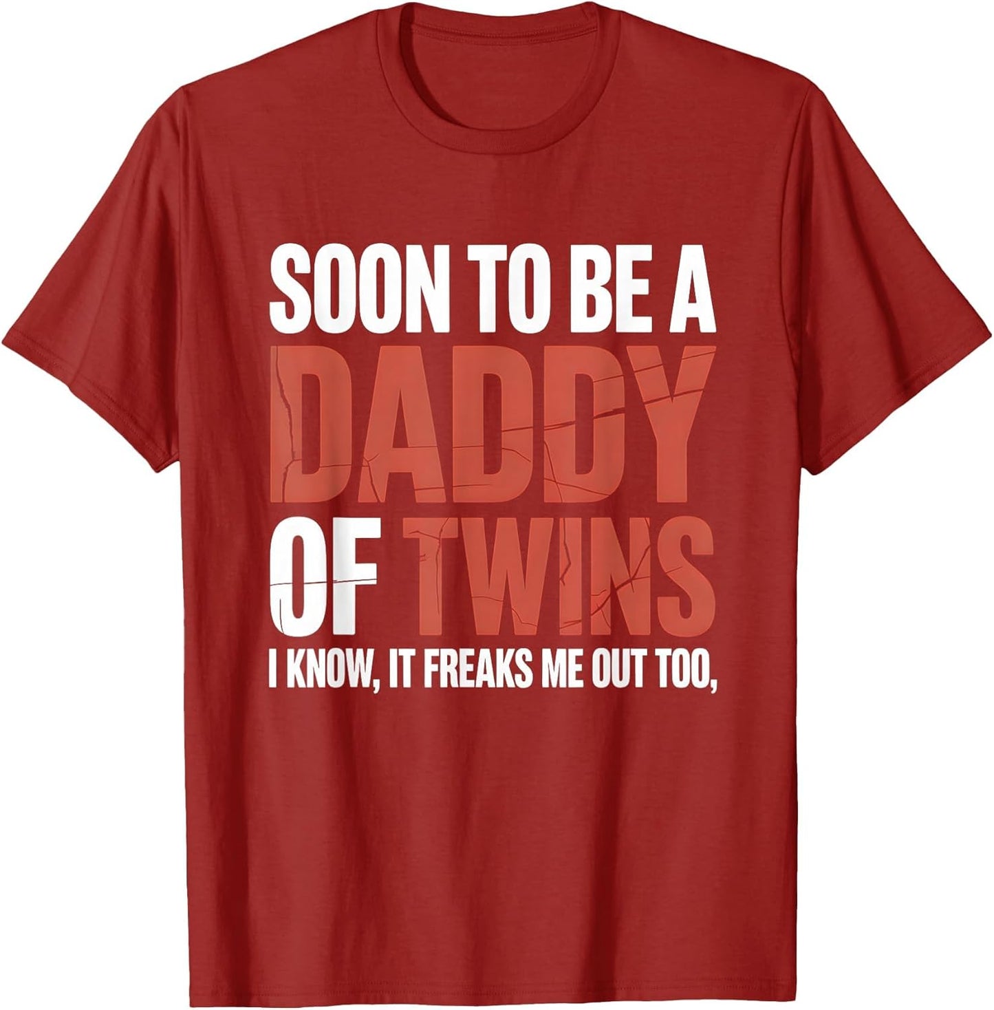 Soon to Be Dad Twins Fatherhood Pregnancy Announcement New D