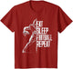 Eat Sleep Football Repeat Football Lovers Youth Kids Boys