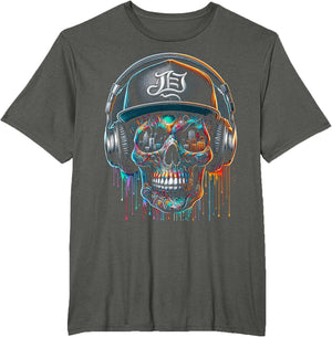 Dripping Paint Skull | Men Women XS - 6XL | Graphic