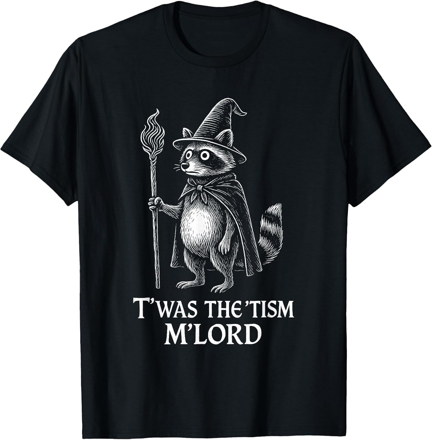 Funny Autism TWAS The Tism m Lord Raccoon Meme