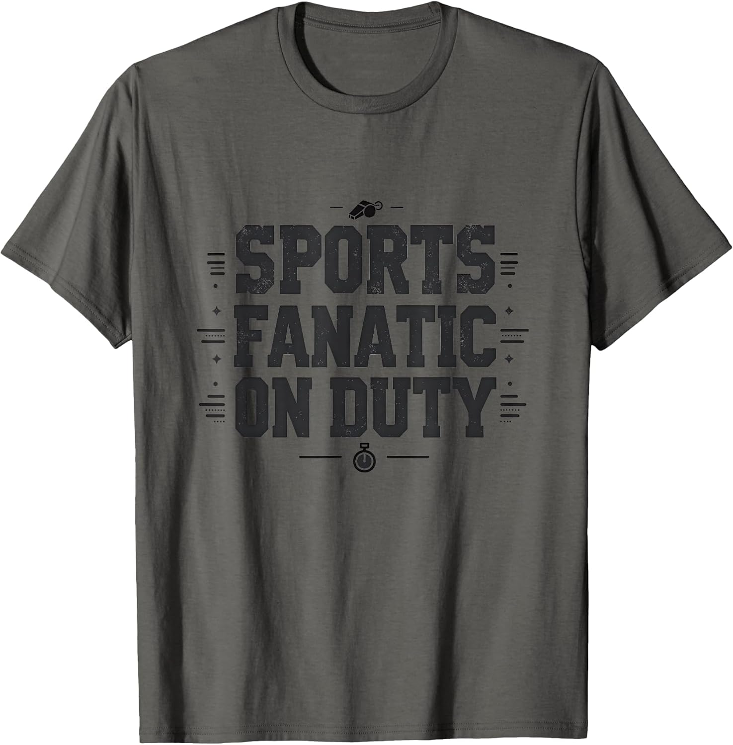 Sports Fanatic On Duty Athletic Design