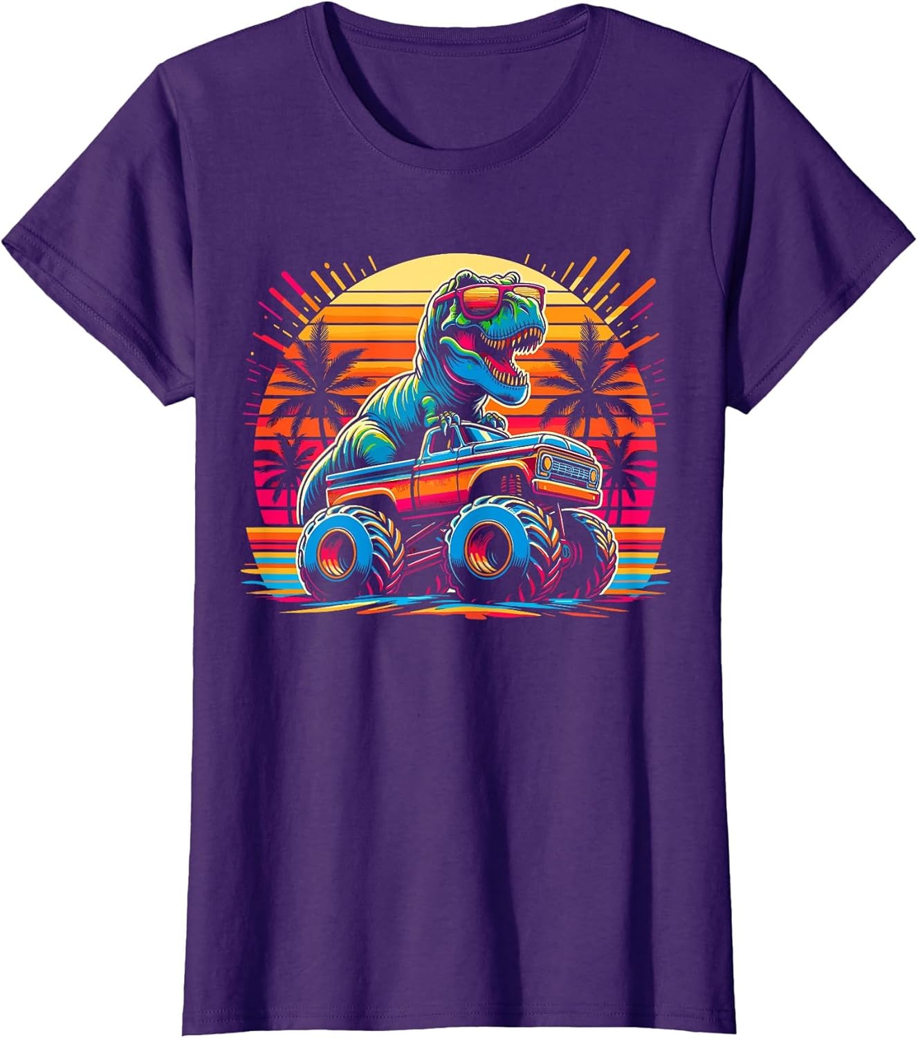Monster Truck Summer Dinosaur Monster Truck