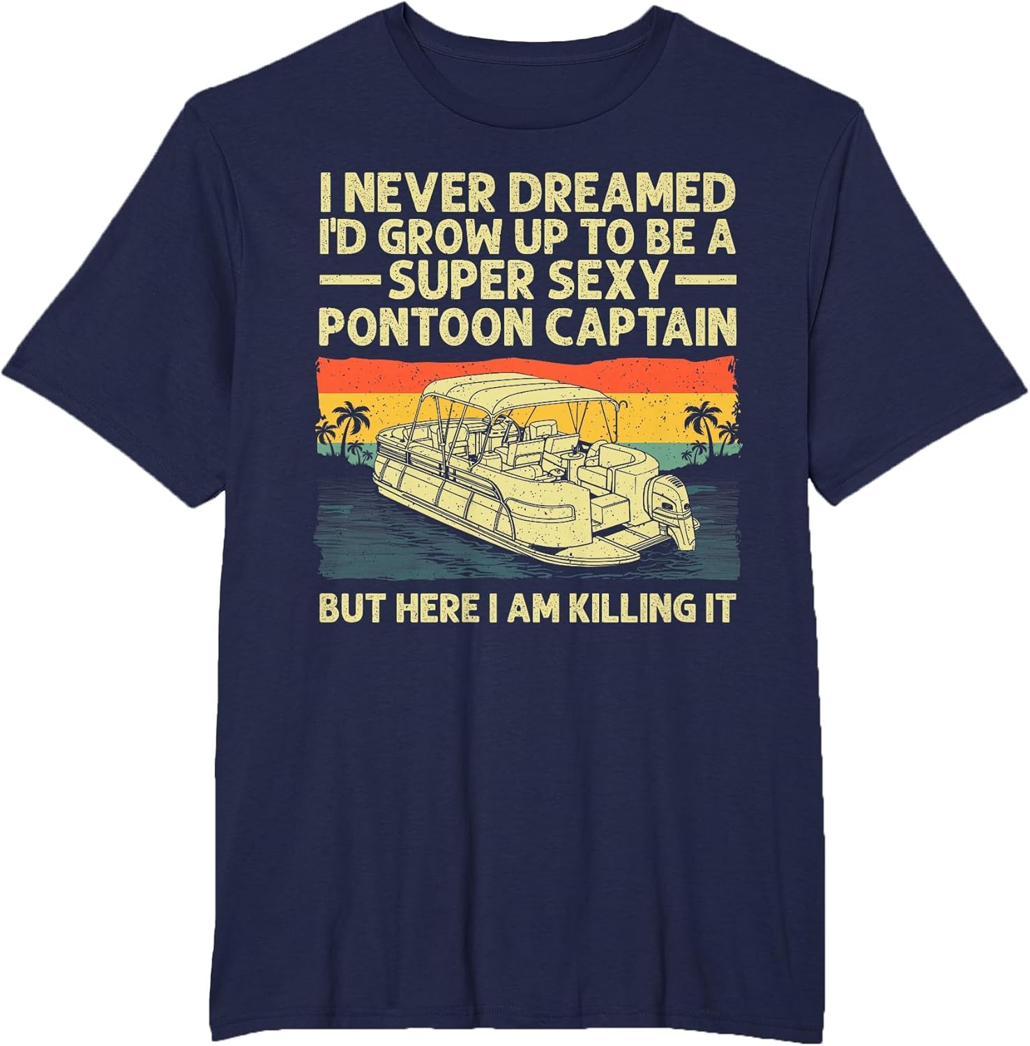 Cool Pontoon Captain Art Women Pontoon Boat Owners