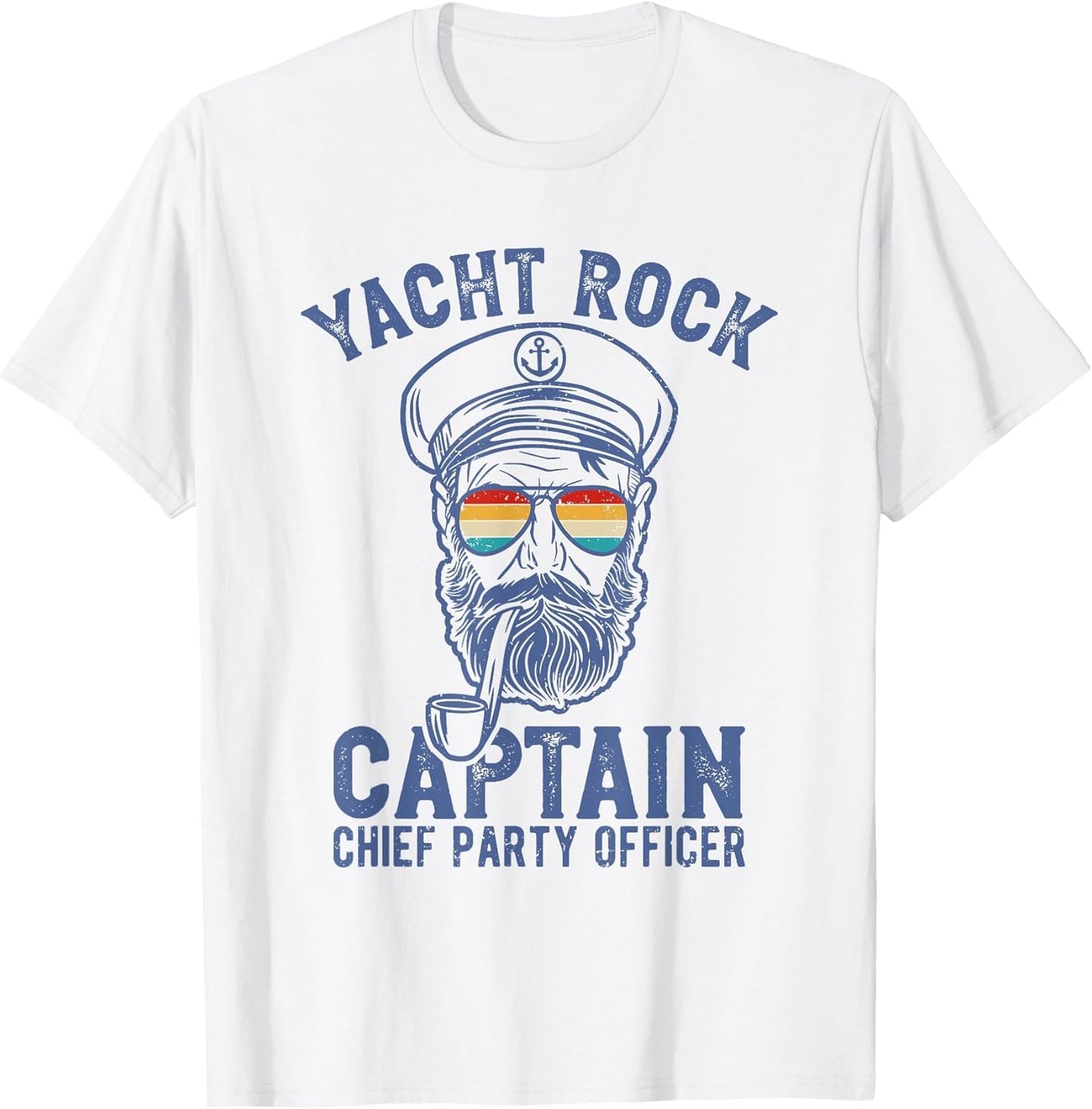 Yacht Rock Captain Pontoon Boat Party Sailor Boating