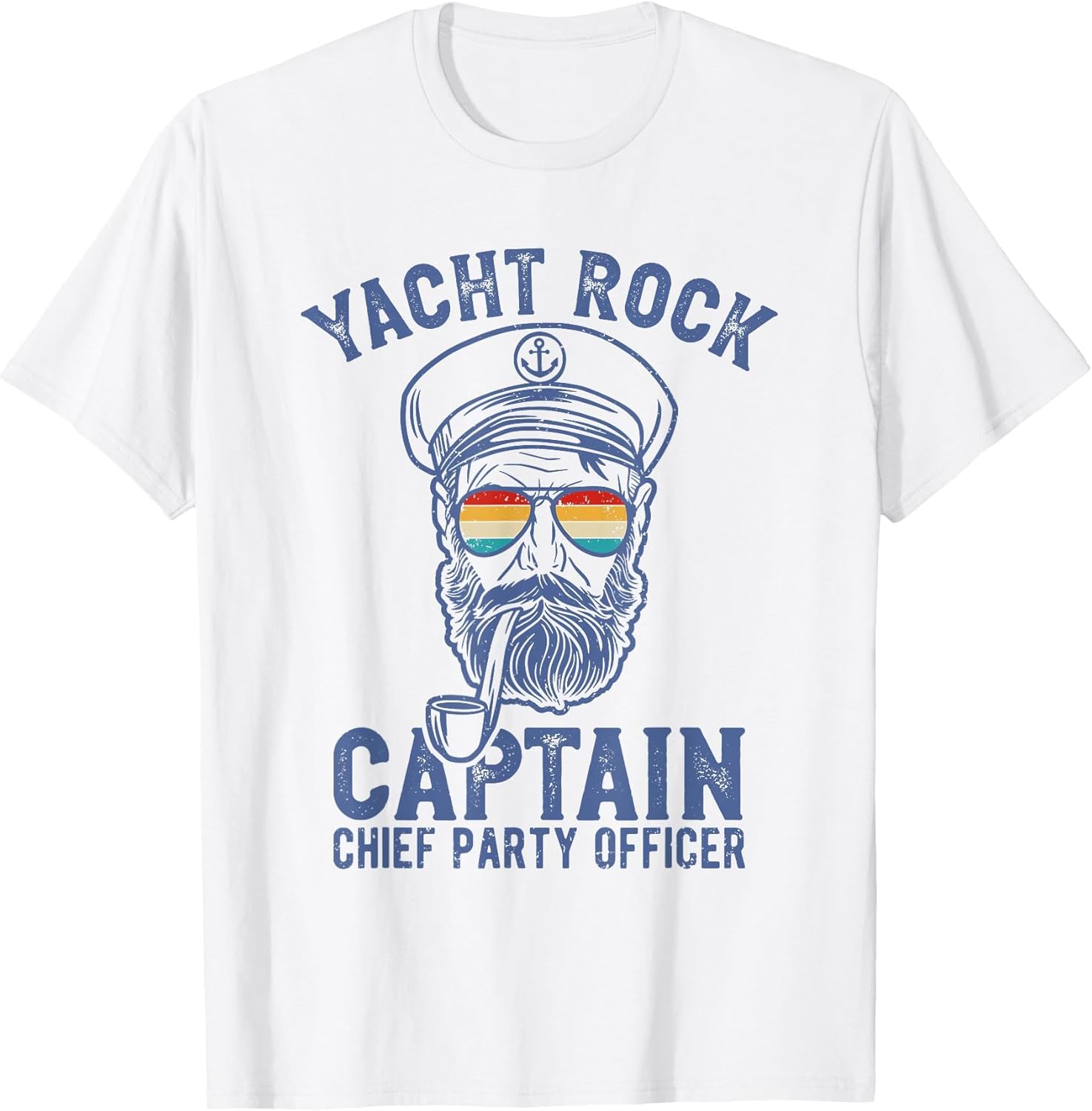 Yacht Rock Captain Pontoon Boat Party Sailor Boating