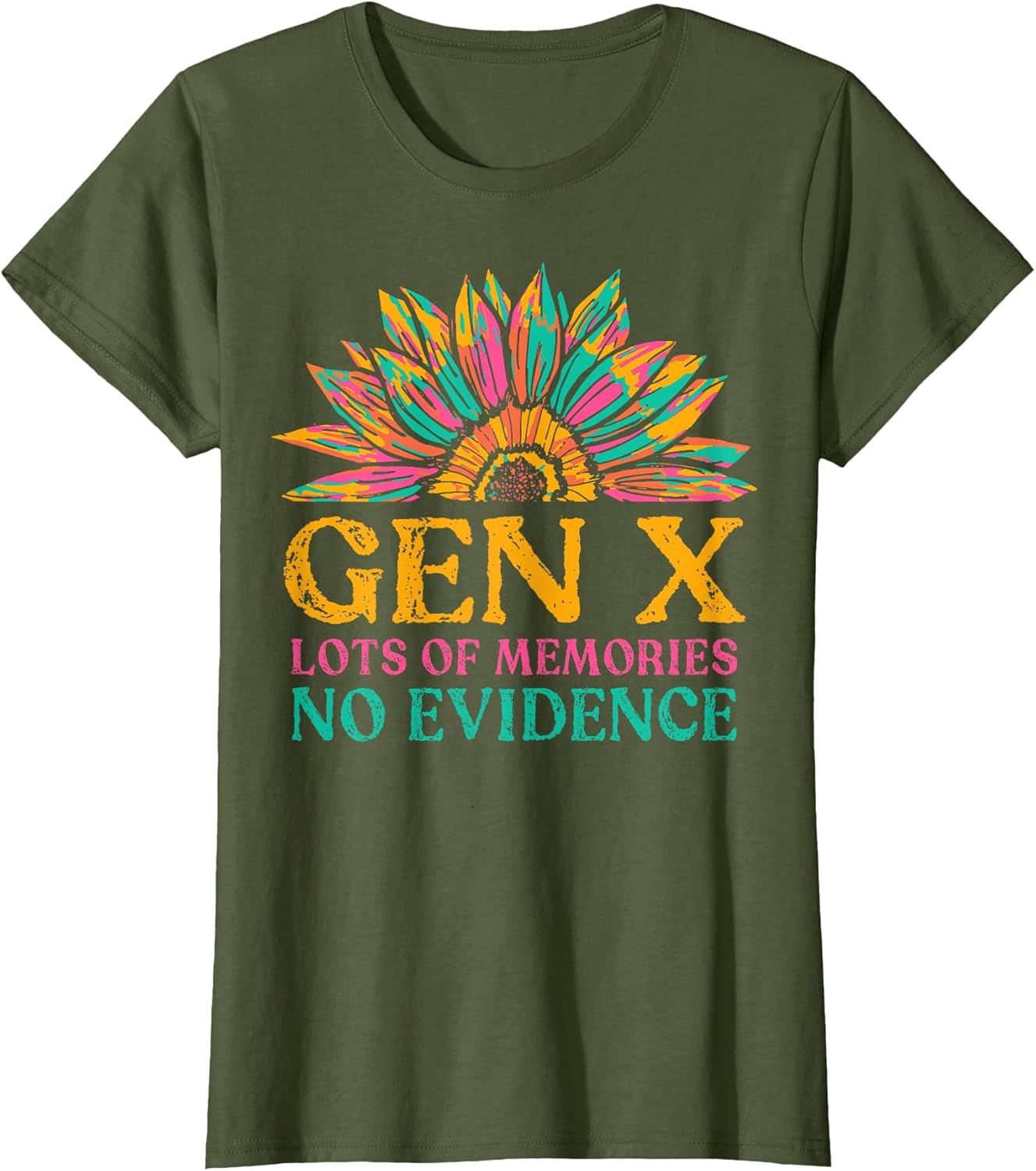 Gen X Lots of Memories No Evidence Sunflower Generation X