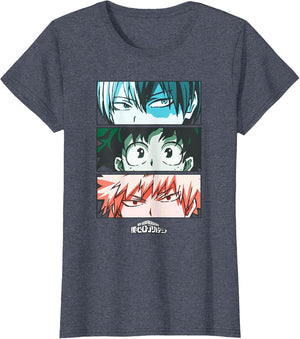 My Hero Academia Todoroki Deku Bakugo Eyes Anime