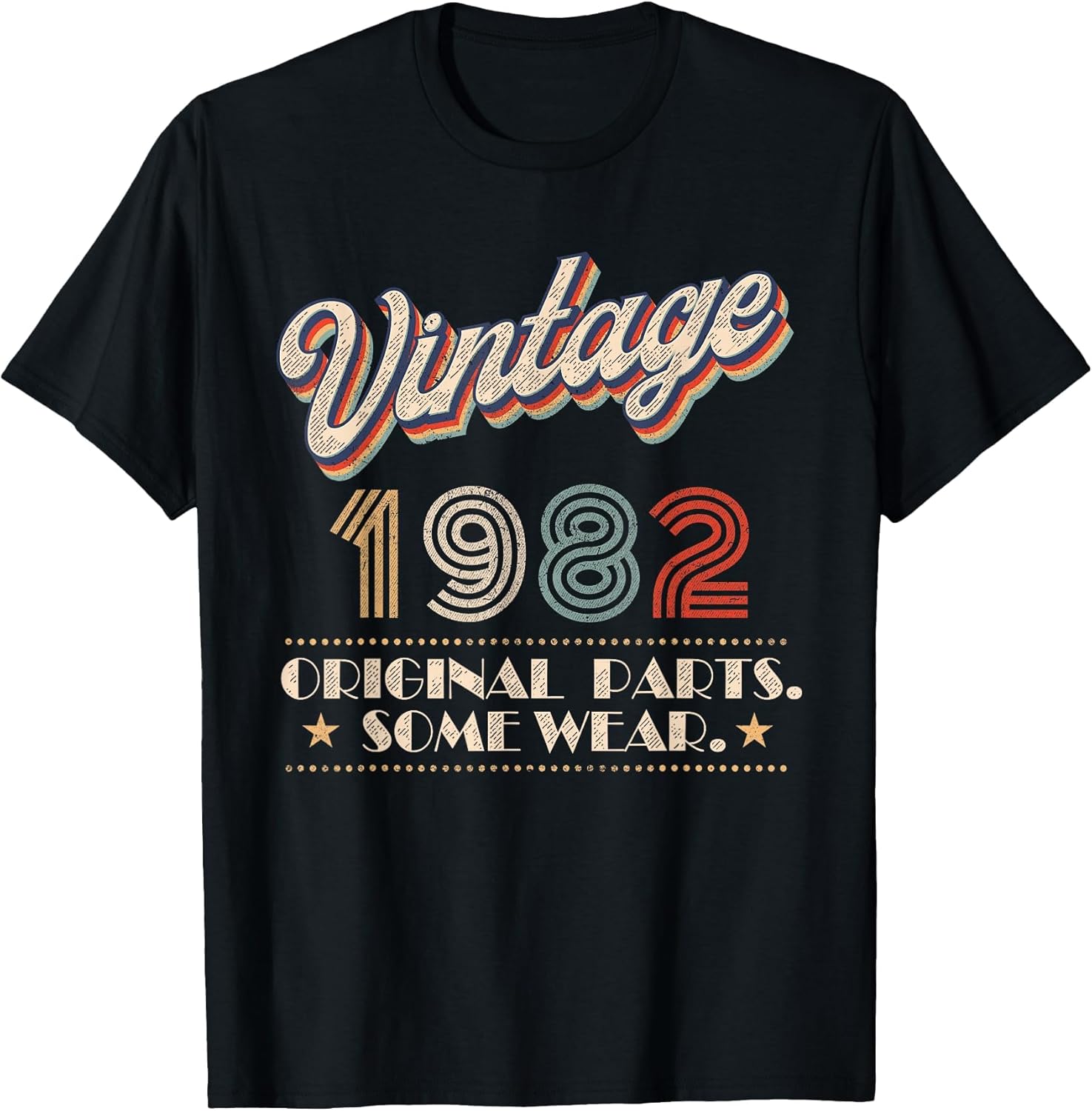 Vintage 1982 Original Parts Year of Birth Birthday