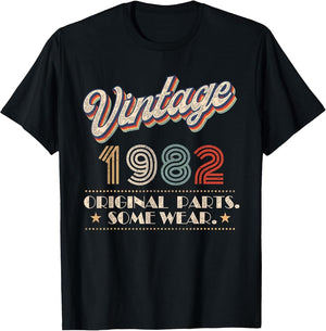 Vintage 1982 Original Parts Year of Birth Birthday