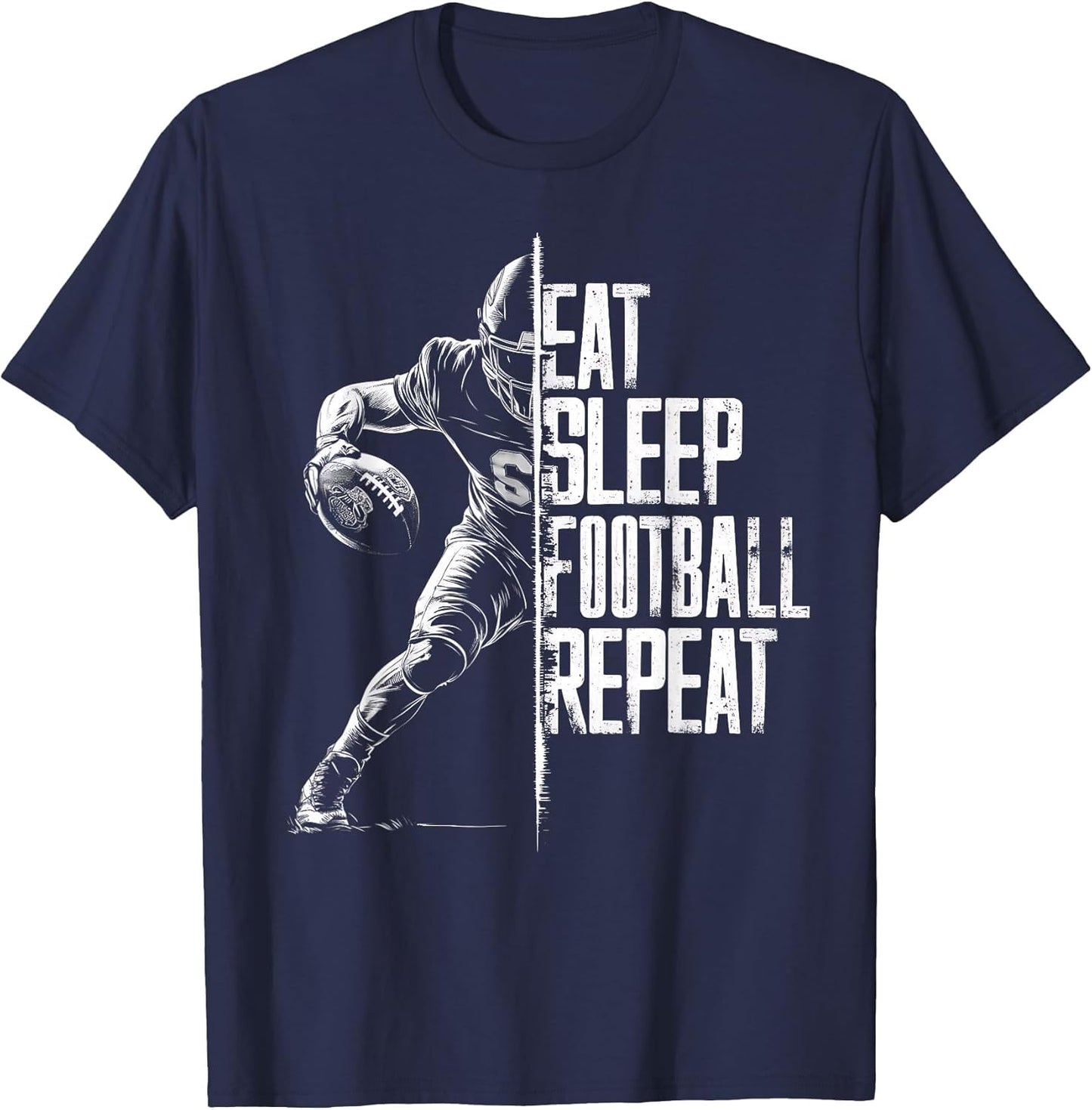 Eat Sleep Football Repeat Football Lovers Youth Kids Boys