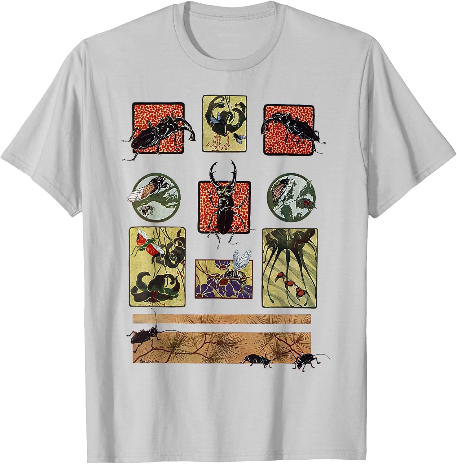 Insects Species Bugs Art Vintage Entomology Entomologist