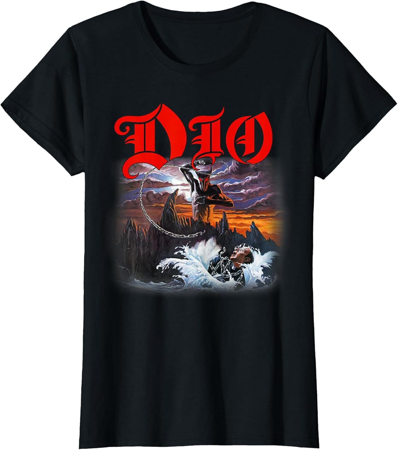 Dio Holy Diver Cover on Black