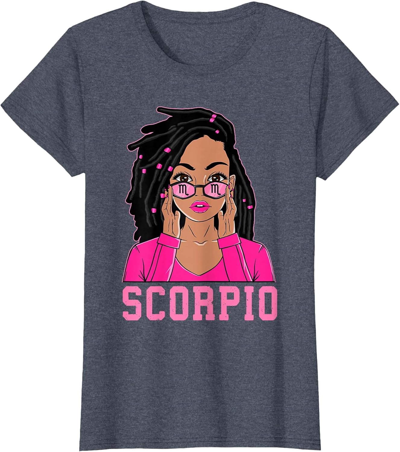 Scorpio African American Loc'd Black Woman Zodiac