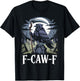 Gothic Grim Reaper Raven on Coffin Dark F-Caw-F Black Crow