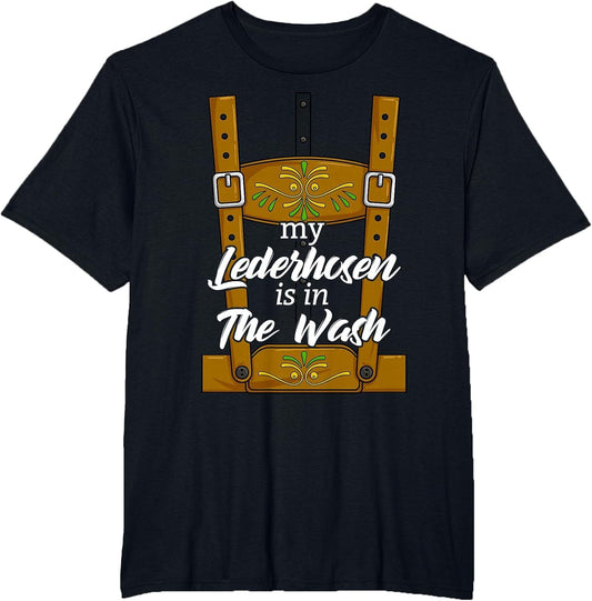 My Lederhosen is in The Wash Men's Oktoberfest Costume