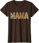 Mama Wild Animal Print Zebra Giraffe Tiger Leopard Mother