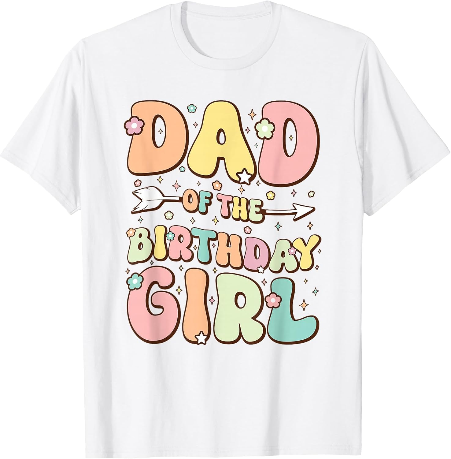 Dad of The Birthday Girl Shirt Matching Family Birthday