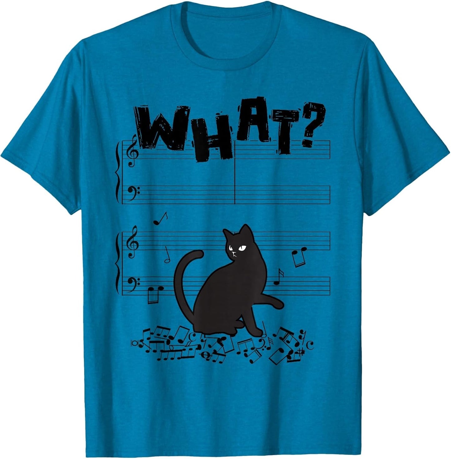 Cat What Funny Cat Music Note