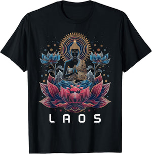 Laos Buddha Vintage Buddhist Souvenir