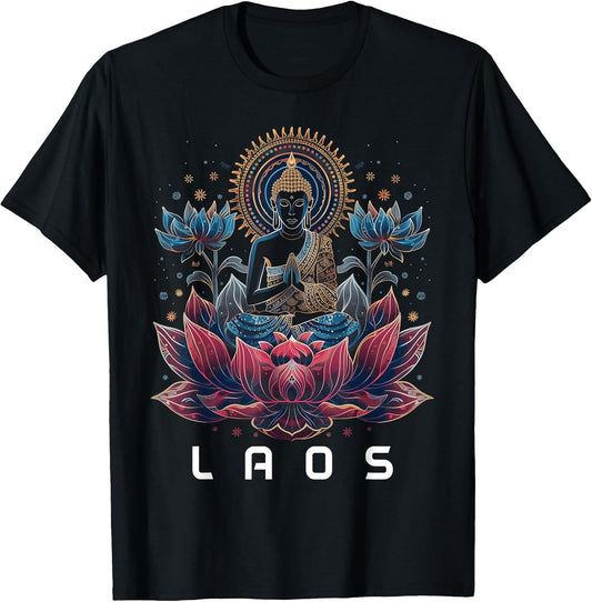 Laos Buddha Vintage Buddhist Souvenir