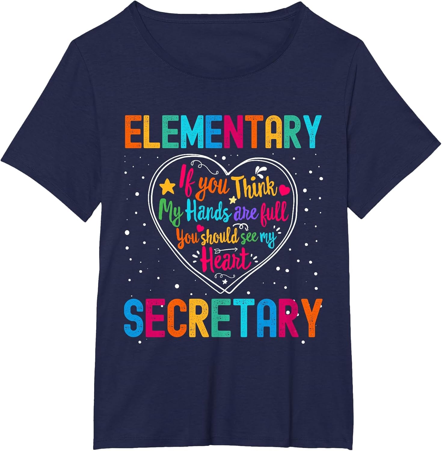 Elementary Secretary Appreciation Week Back to School Heart