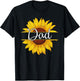 Summer Vintage Yellow Sunflower Graphic Sunflower Dad