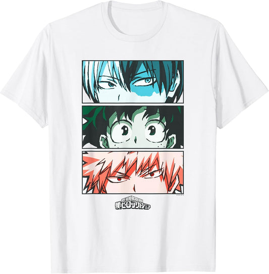 My Hero Academia Todoroki Deku Bakugo Eyes Anime