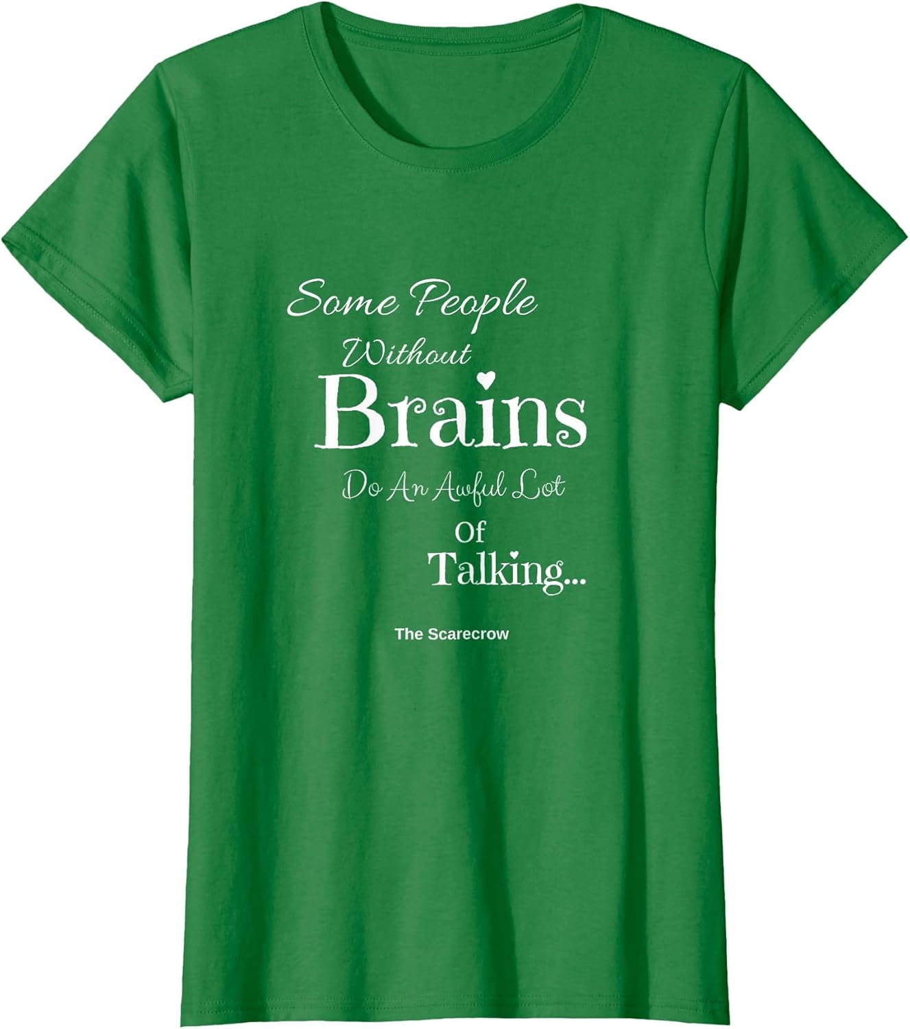 Wizard of Oz Scarecrow People Without Brains Quote Funny