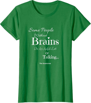 Wizard of Oz Scarecrow People Without Brains Quote Funny