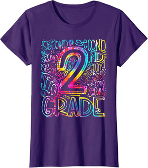 Tie Dye 2nd Grade Typography Team Second Grade Teacher