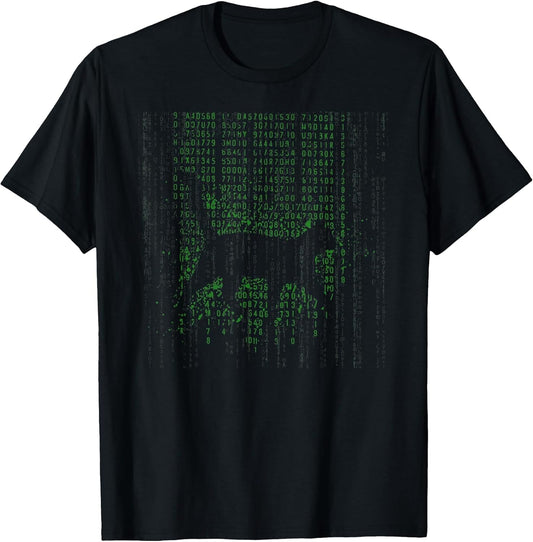 Matrix Cat Art Cool