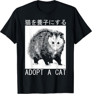 Vintage Adopt A Cat Possum Japanese Opossum