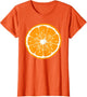 Orange Shirt Adults Kids Men Women Orange Fruit Costume
