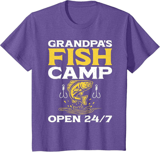 Grandpa's Fish Camp Open 24/7 Fishing Grandpa