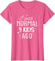 Cute Mom Gifts Mothers Day I was Normal 4 Kids Ago Mommy