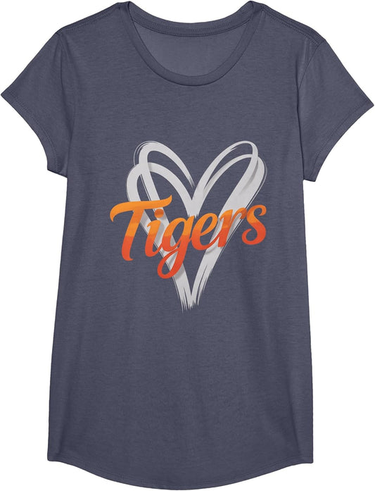 Tigers School Sports Fan Team Spirit Mascot Cute